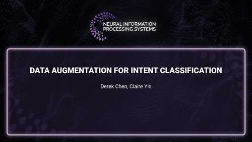 Data Augmentation for Intent Classification