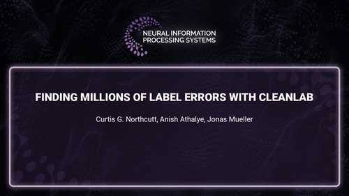 Finding millions of label errors with Cleanlab