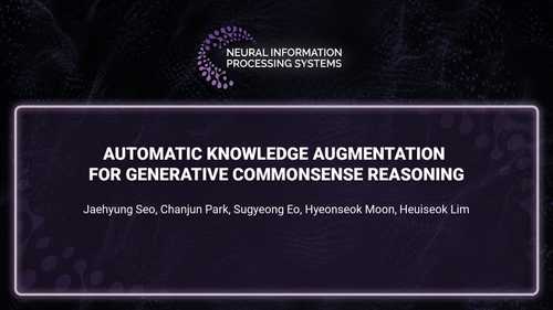 Automatic Knowledge Augmentation for Generative Commonsense Reasoning