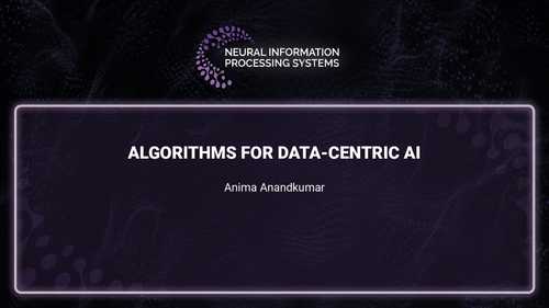 Algorithms for data-centric AI